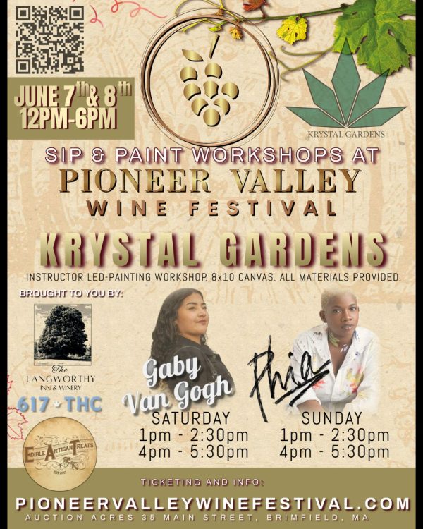 Pioneer Valley Wine Festival - Sip & Paint Workshop